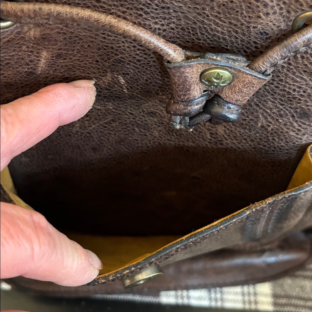 Patricia Nash Jovanna Western distressed leather Backpack - Picture 6 of 14